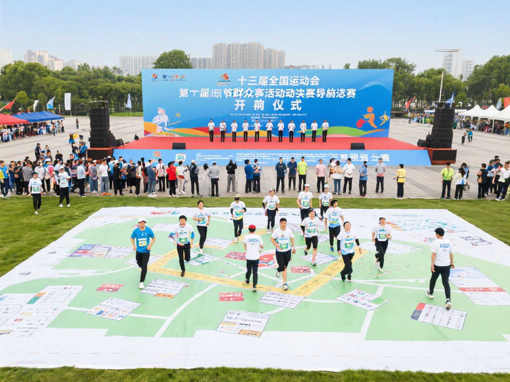 第十五届全运会首场群众赛事定向项目决赛今日上午启动